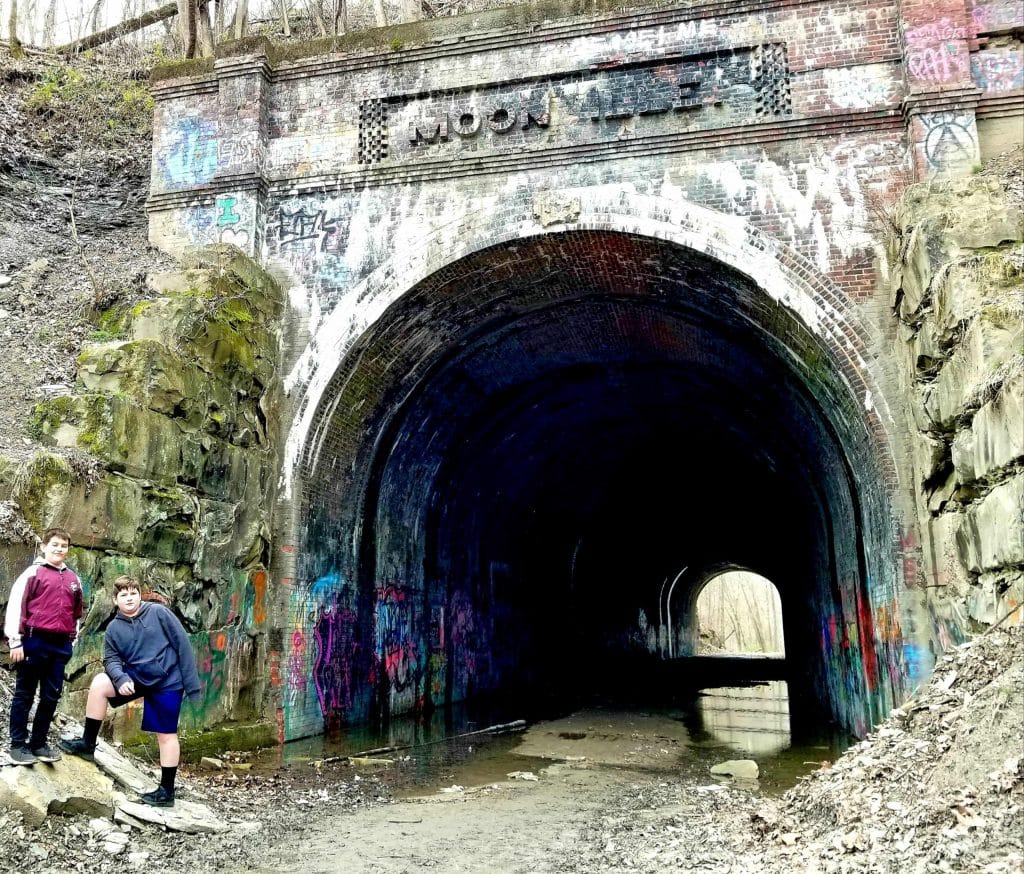 Entrance to Moonville Tunnel