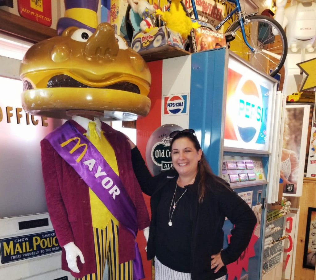 Kristy Burns of My Town Today at The Cuckoo's Nest